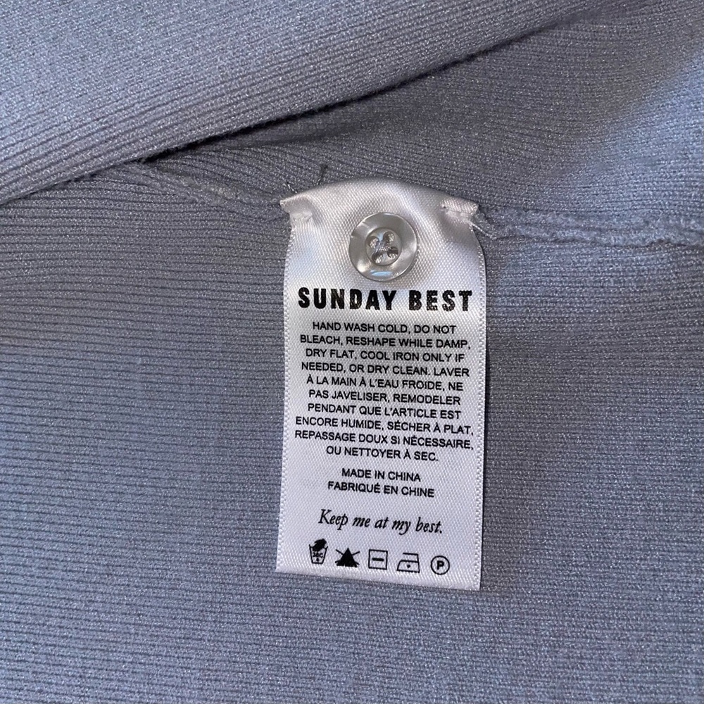 Sunday Best | IZZY Cardigan - Blue - Picture 6 of 7